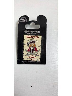 Disney Collector's Trading Enamel Pin, Wanted Poster, NEW